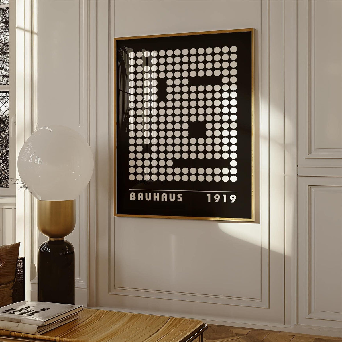 High-quality digital wall art print on matte paper