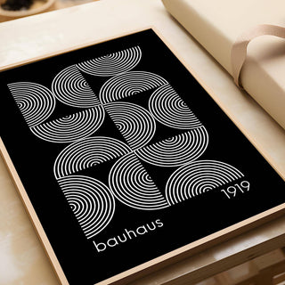 Unique geometric wall art print for home and office decor