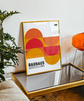 Minimalist Bauhaus artwork for trendy spaces