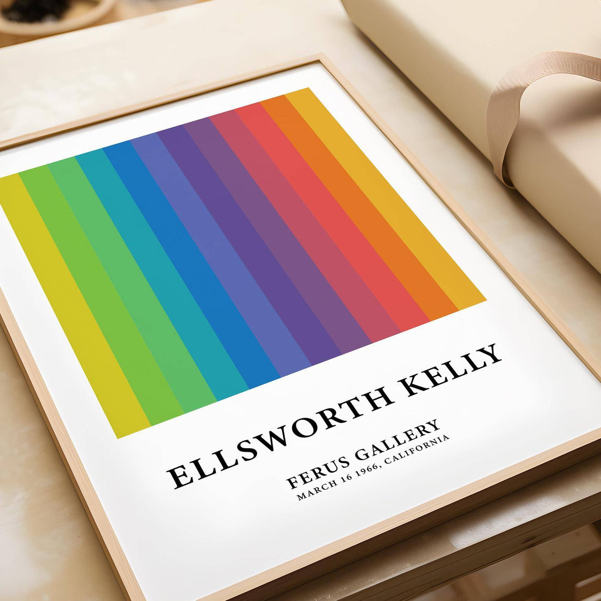 Colorful gallery wall art perfect for living rooms and offices