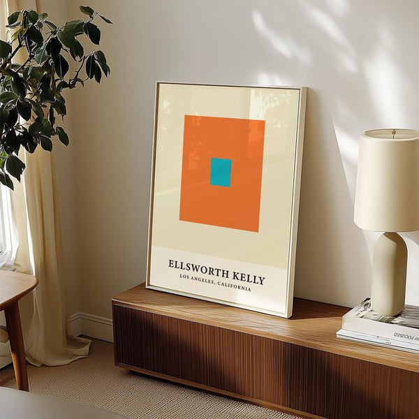 Large Ellsworth Kelly artwork perfect for contemporary decor