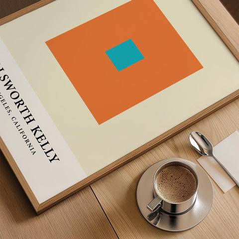 Creative gallery-inspired minimalist artwork