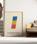 Modern eclectic geometric artwork print