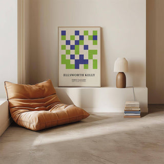 Large minimal wall art poster perfect for minimalist interiors