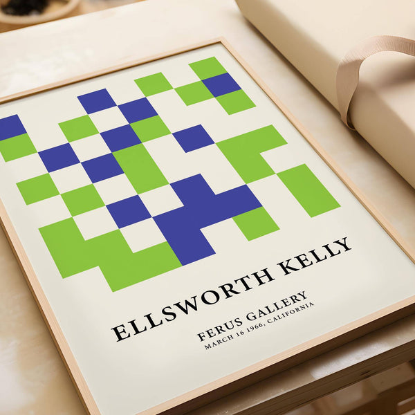 Framed minimal wall art print for sleek and modern decor styles