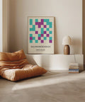 Minimalist geometric wall decor