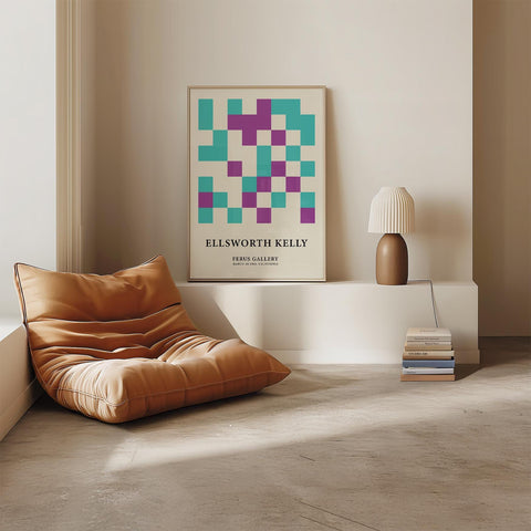 Minimalist geometric wall decor