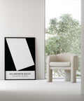 Modern bold monochrome wall art