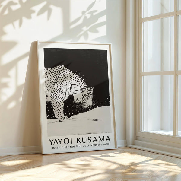 White tiger wall art perfect for wildlife lovers