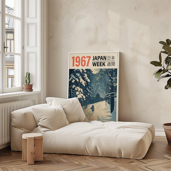 elegant Japanese textile prints for Japandi decor