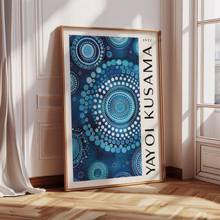 Living room styled with spiritual mandala wall art composition