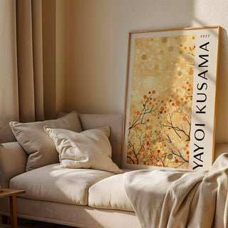 Yellow nature art perfect for bedrooms and offices