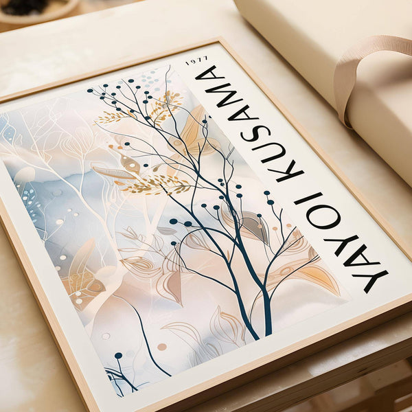 Minimalist large neutral wall art for stylish home interiors