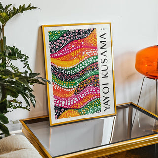 High-quality polka dot art for home and office decor