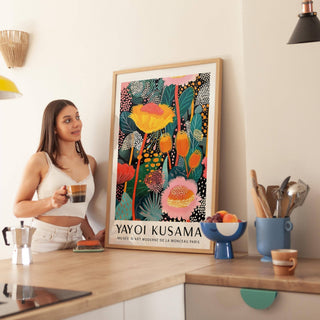 Eclectic home design using tropical large wall art modern piece