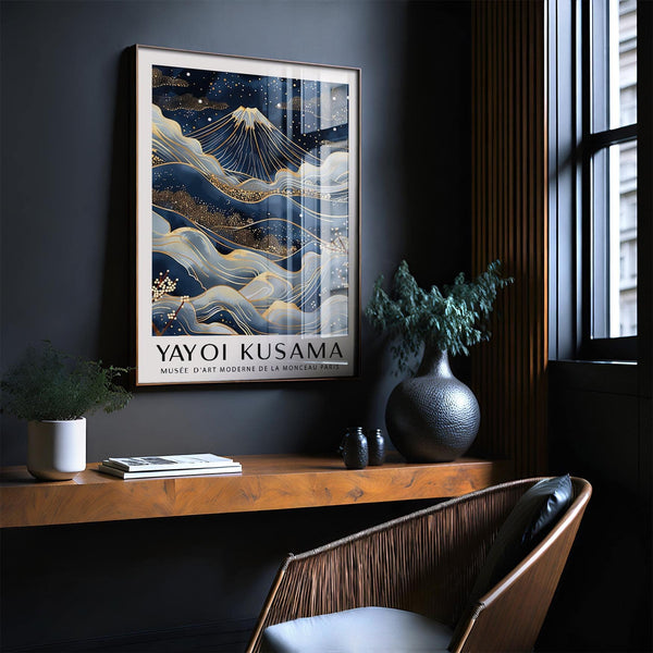 Artistic posters from Japan inspired by Kusama’s style