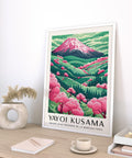 Modern art print of Mount Fuji for office interior design