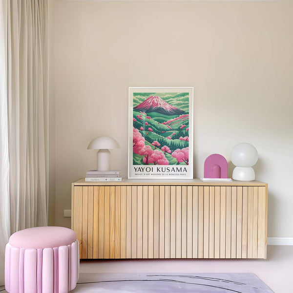 Mountain landscape ideal for living rooms, bedrooms, and offices