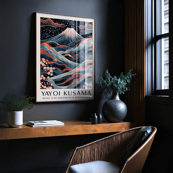 contemporary rose gold wall art with a soft glow