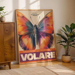 Large butterfly print perfect for collectors of modern nature art