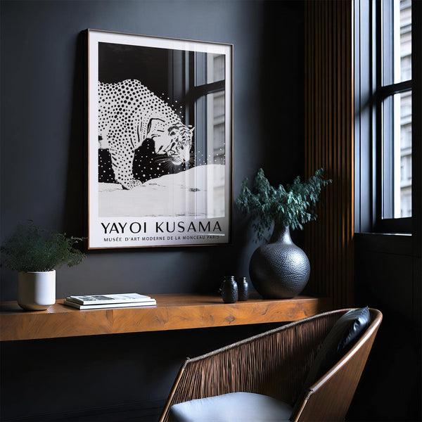 High-quality white tiger wall art for modern decor