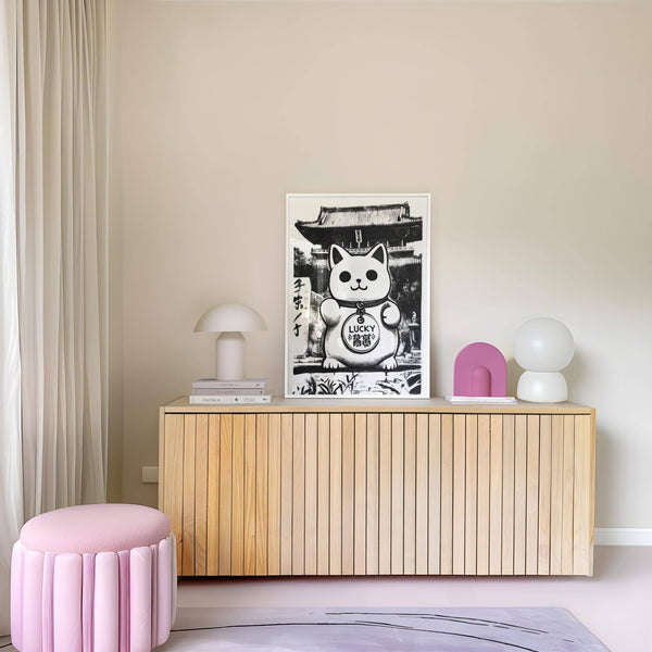 Decorative Asian wall decor inspired by Japanese symbolism