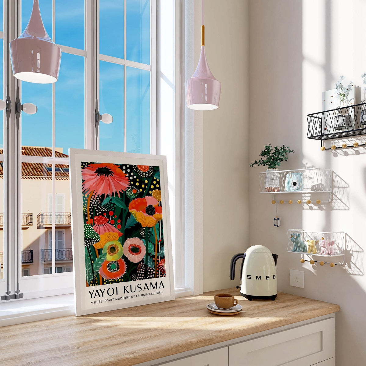 Tropical wall art ideal for living rooms, bedrooms, and offices