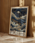 Contemporary Mount Fuji art for office walls