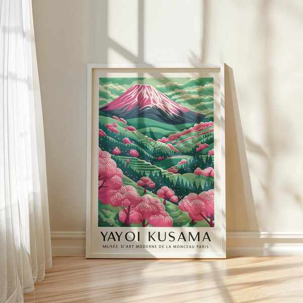 Large mountain landscape print for statement wall art styling