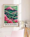 Contemporary Japanese landscape artwork featuring Mount Fuji