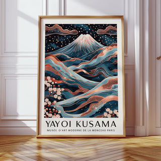 rose gold wall art inspired by Japanese aesthetics