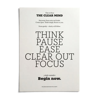 Inspirational Quotes for Office Wall, shown as an unframed paper print on a plain white background