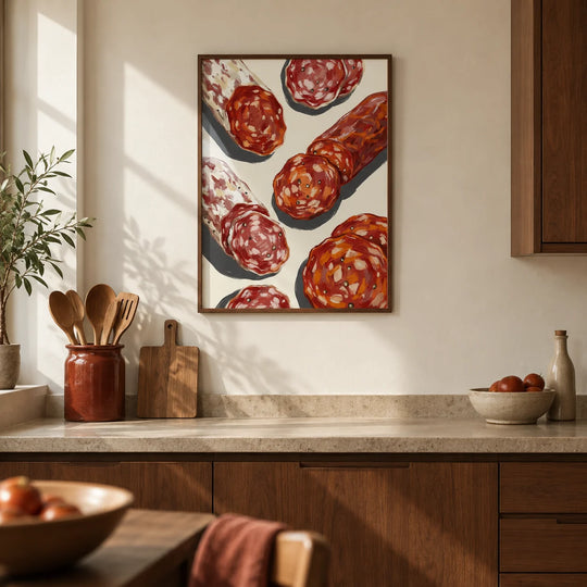 Italian Salami Print