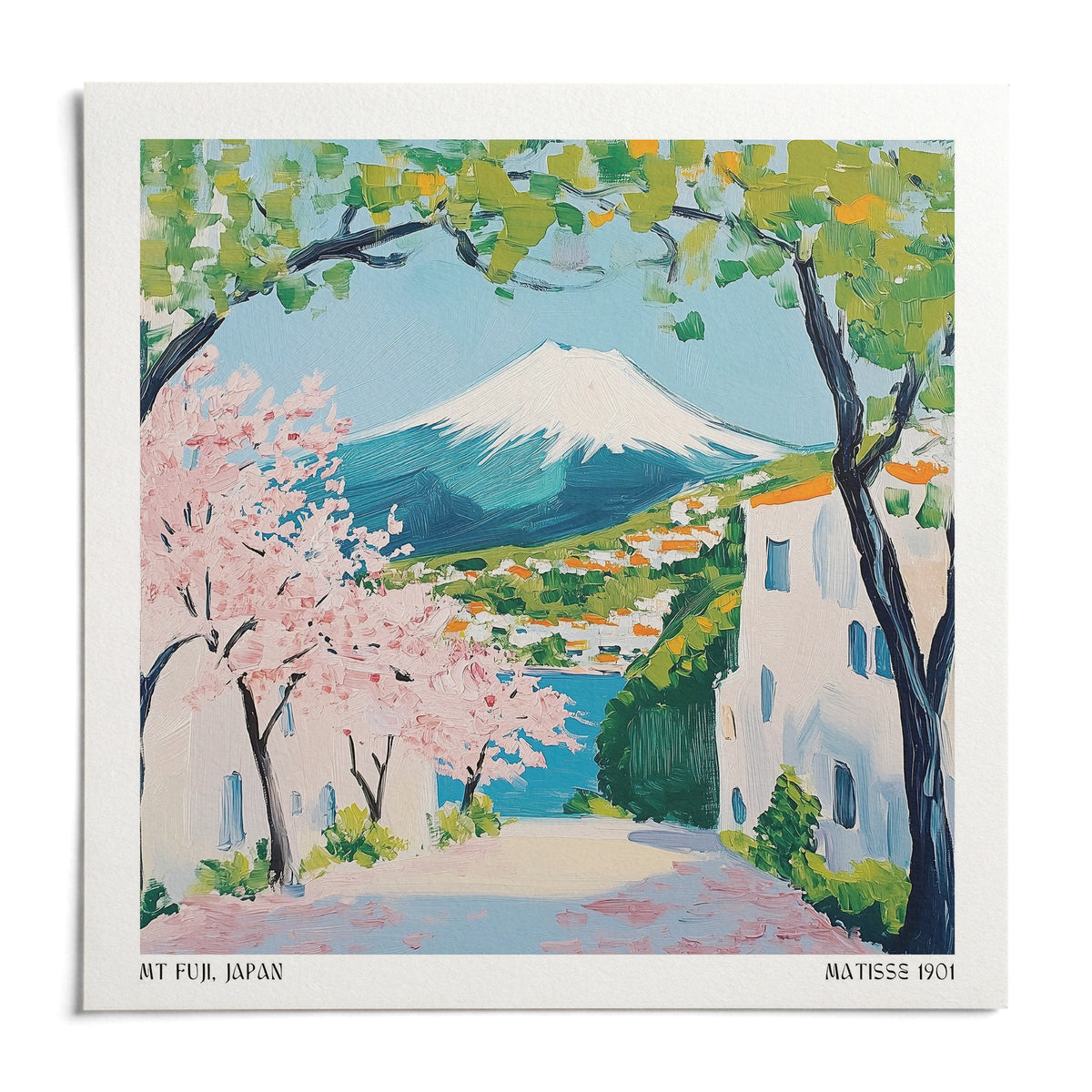 Japan Poster, shown as an unframed paper print on a plain white background