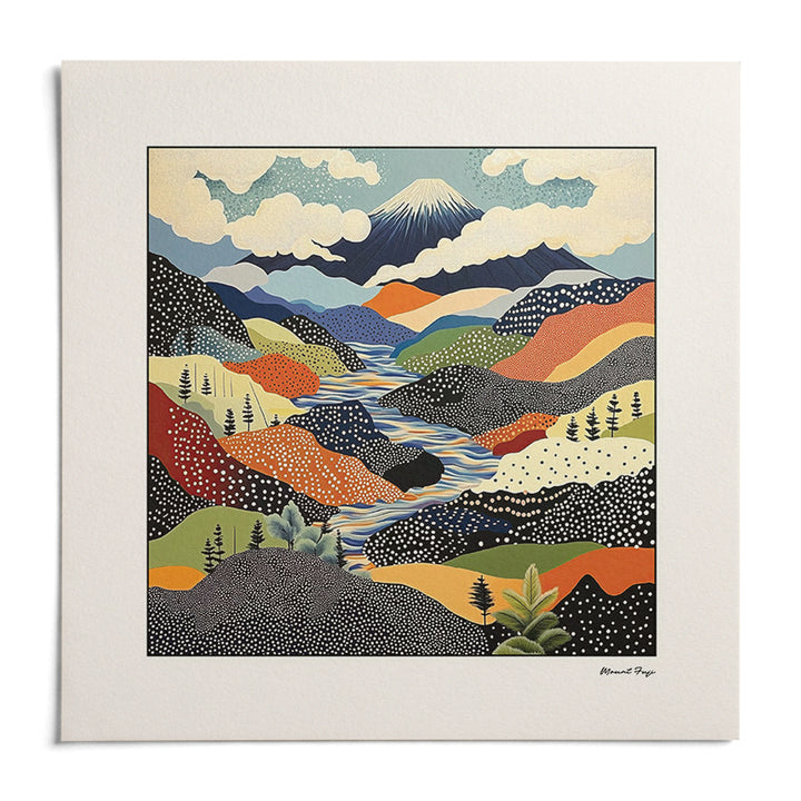 Japanese Art Prints, shown as an unframed paper print on a plain white background