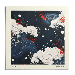 Japanese Art, shown as an unframed paper print on a plain white background