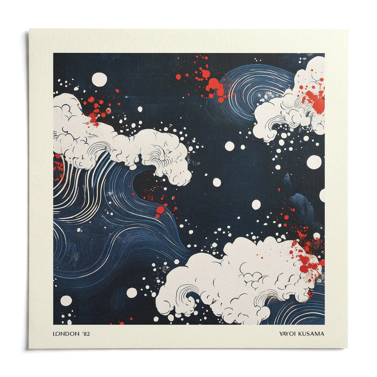 Japanese Art, shown as an unframed paper print on a plain white background