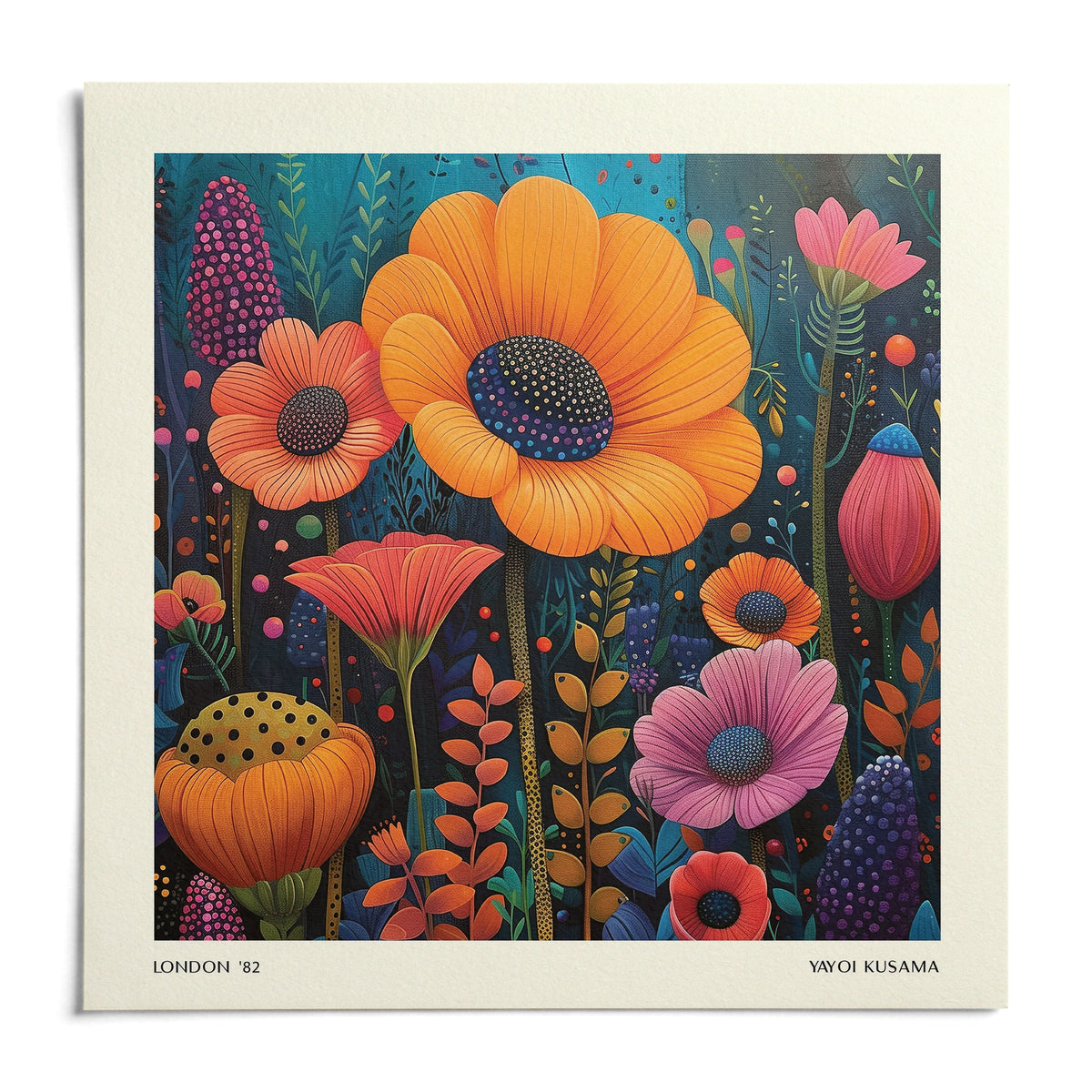 Japanese Modern Art, shown as an unframed paper print on a plain white background