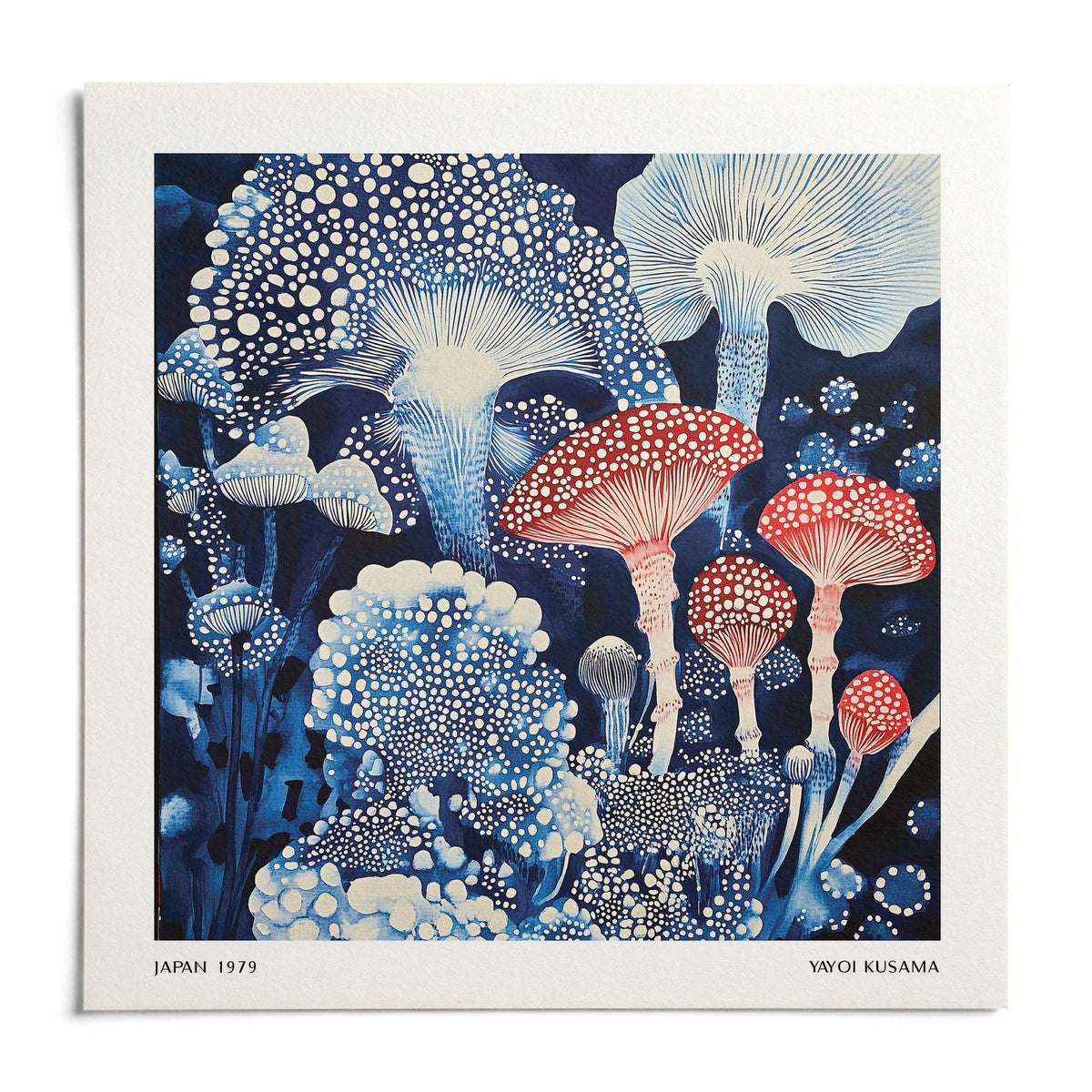 Japanese Poster, shown as an unframed paper print on a plain white background