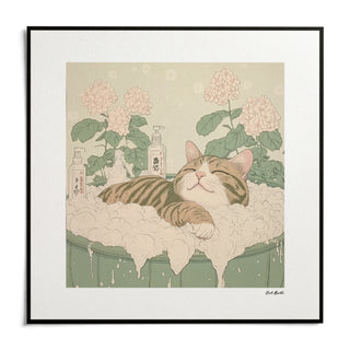 Japanese Posters, shown as an unframed paper print on a plain white background
