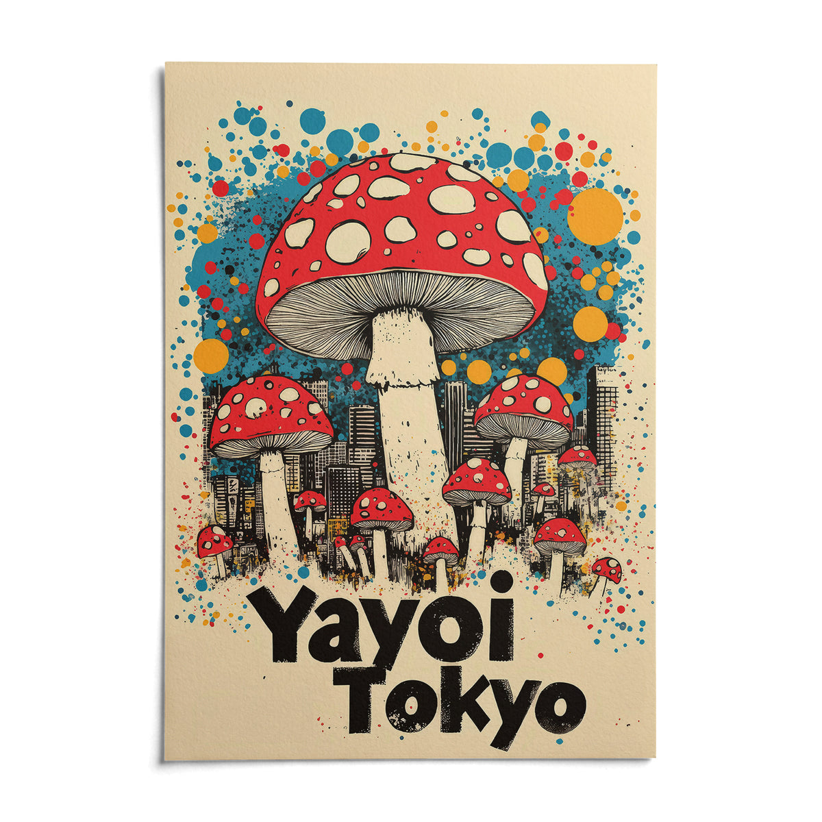 Japanese Vintage Prints, shown as an unframed paper print on a plain white background