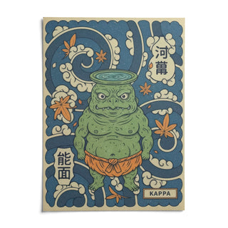 Kappa Art, shown as an unframed paper print on a plain white background