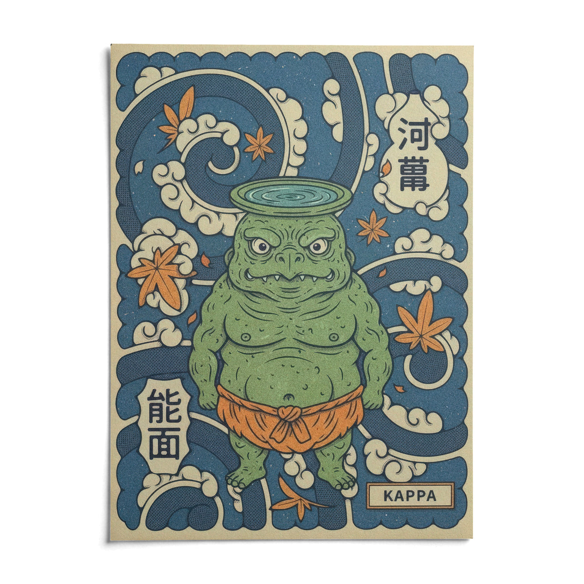 Kappa Art, shown as an unframed paper print on a plain white background
