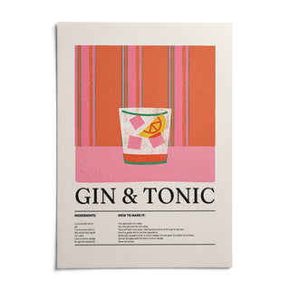 Kitchen Art Print, shown as an unframed paper print on a plain white background