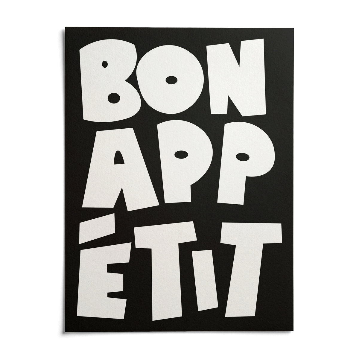 Kitchen Wall Art, shown as an unframed paper print on a plain white background