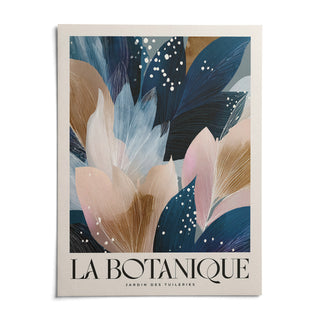 La Botanique Print, shown as an unframed paper print on a plain white background