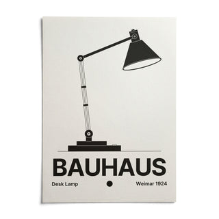 Lamp Poster, shown as an unframed paper print on a plain white background