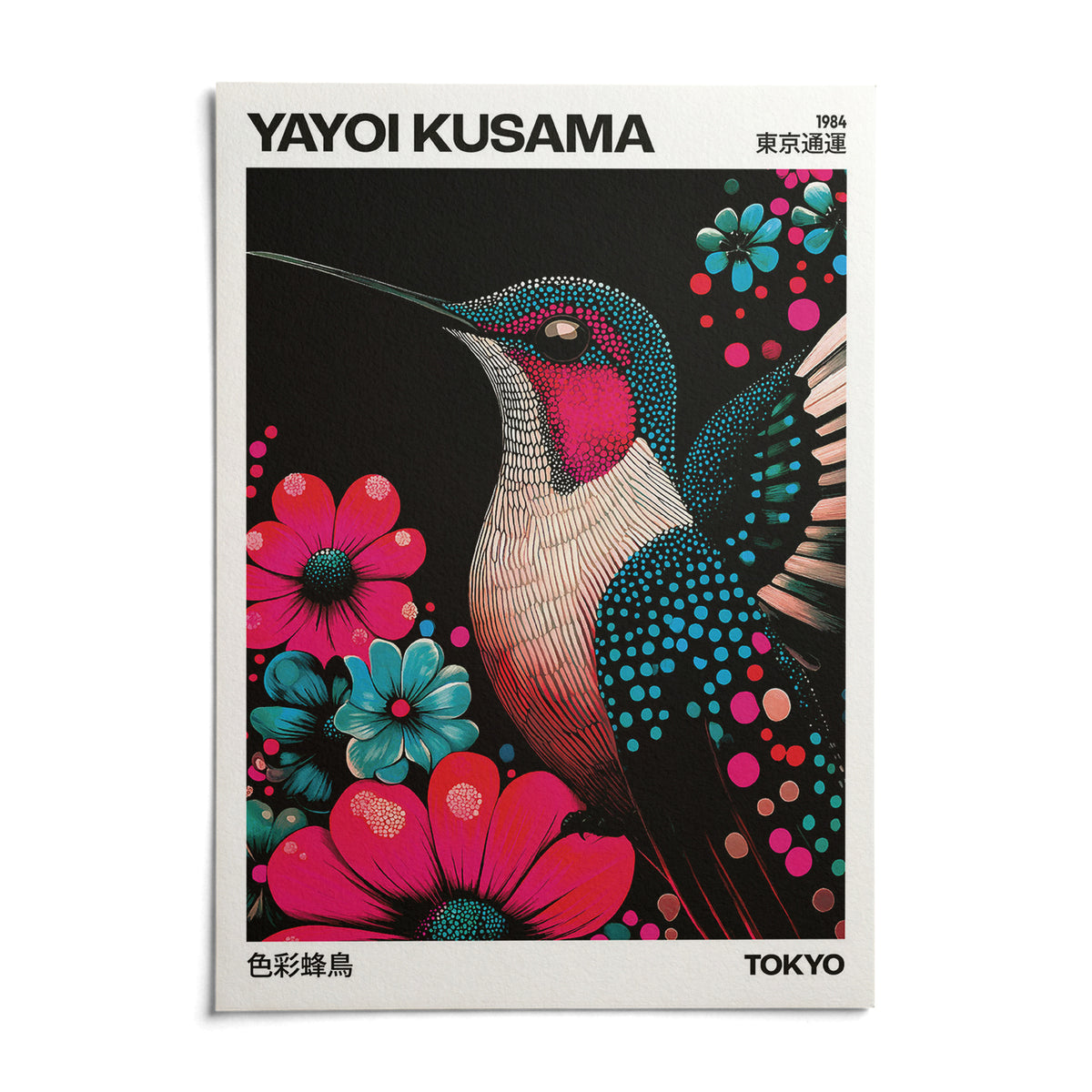 Large Bird Prints, shown as an unframed paper print on a plain white background
