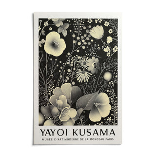 Large Floral Wall Art, shown as an unframed paper print on a plain white background