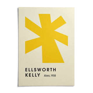 Large Minimalist Wall Art, shown as an unframed paper print on a plain white background